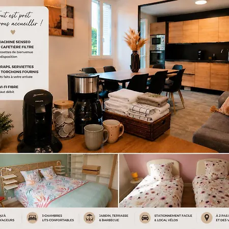 Maison Cosy Jardin Barbecue Portes De Clermont بيت للعطل *